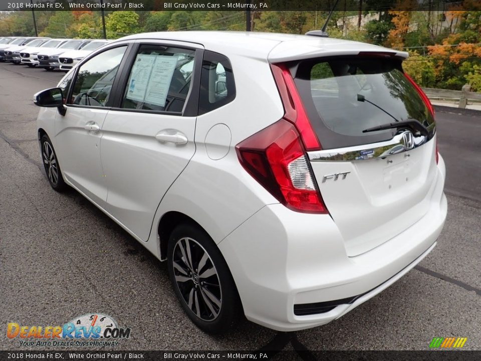 2018 Honda Fit EX White Orchid Pearl / Black Photo #6