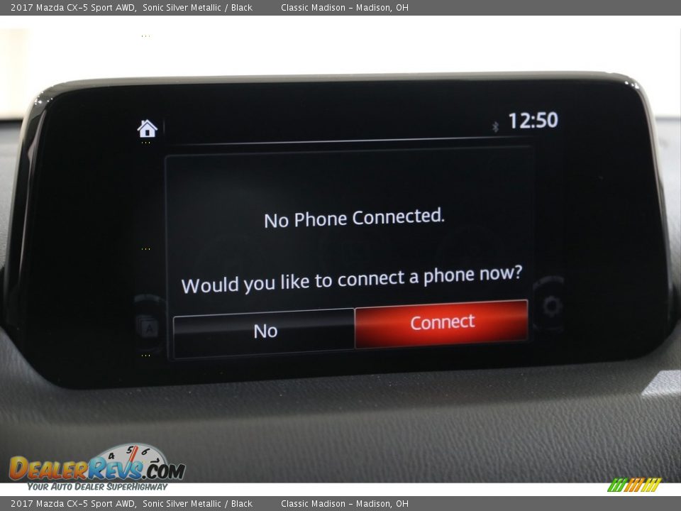 2017 Mazda CX-5 Sport AWD Sonic Silver Metallic / Black Photo #11