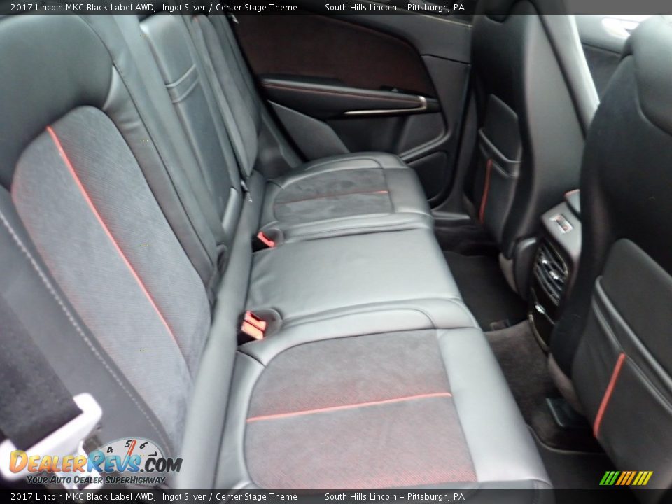 Rear Seat of 2017 Lincoln MKC Black Label AWD Photo #14