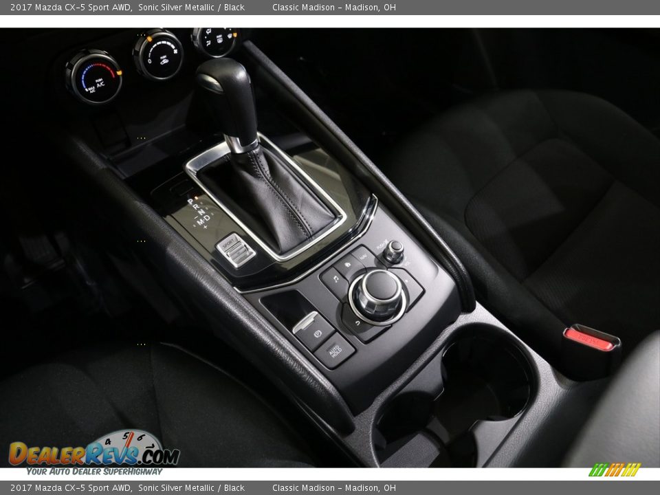 2017 Mazda CX-5 Sport AWD Sonic Silver Metallic / Black Photo #12