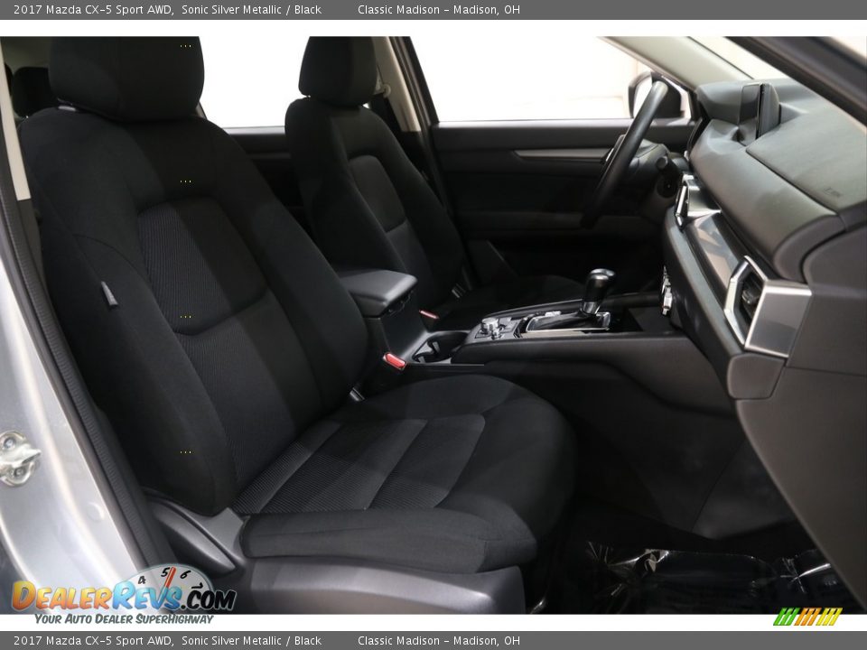 2017 Mazda CX-5 Sport AWD Sonic Silver Metallic / Black Photo #13