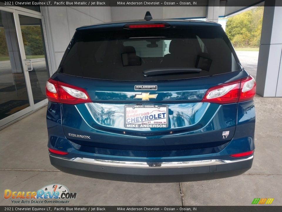 2021 Chevrolet Equinox LT Pacific Blue Metallic / Jet Black Photo #5