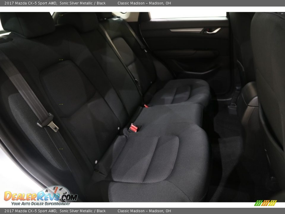 2017 Mazda CX-5 Sport AWD Sonic Silver Metallic / Black Photo #14