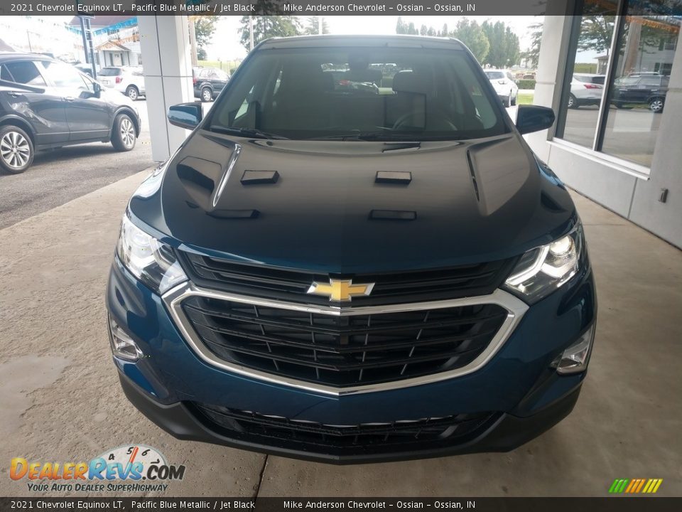 2021 Chevrolet Equinox LT Pacific Blue Metallic / Jet Black Photo #11