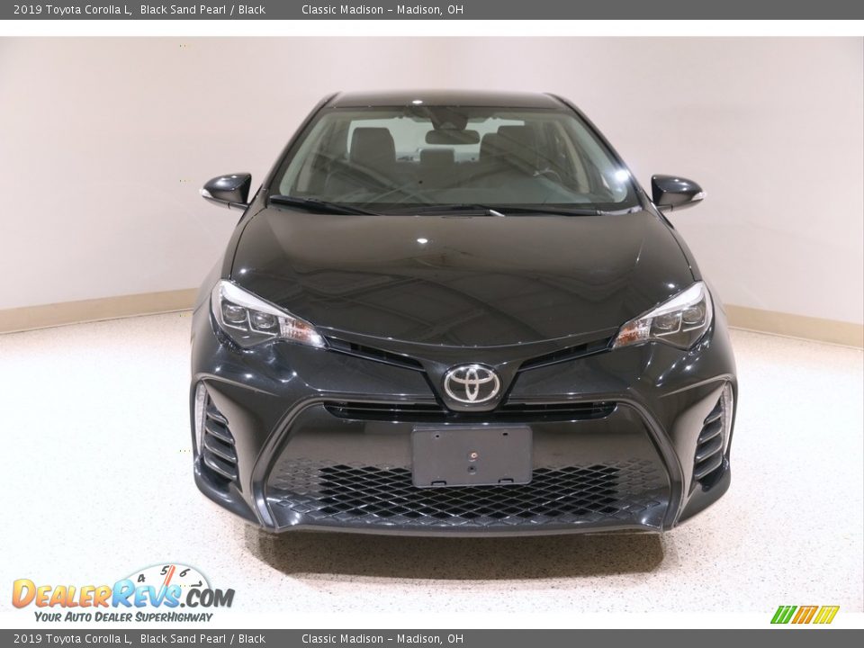 2019 Toyota Corolla L Black Sand Pearl / Black Photo #2