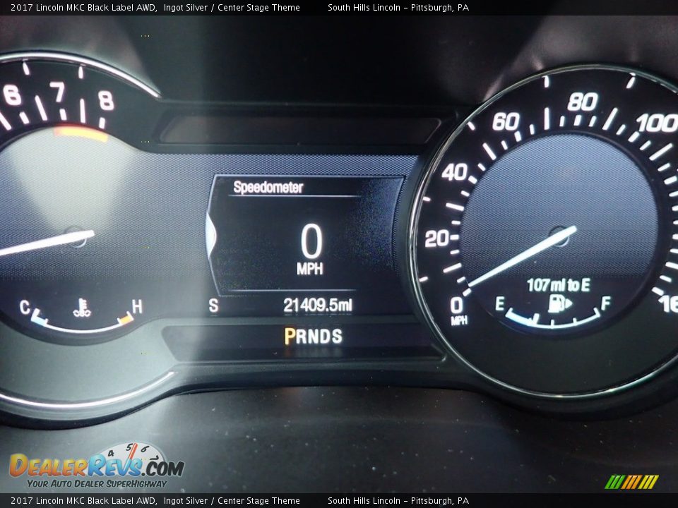 2017 Lincoln MKC Black Label AWD Ingot Silver / Center Stage Theme Photo #24