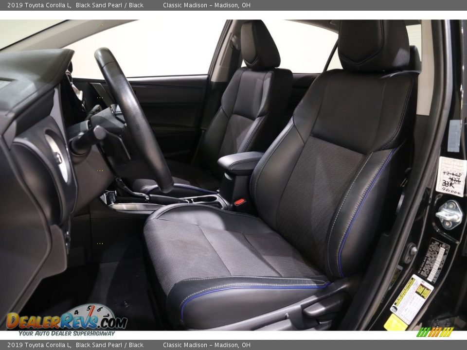2019 Toyota Corolla L Black Sand Pearl / Black Photo #5