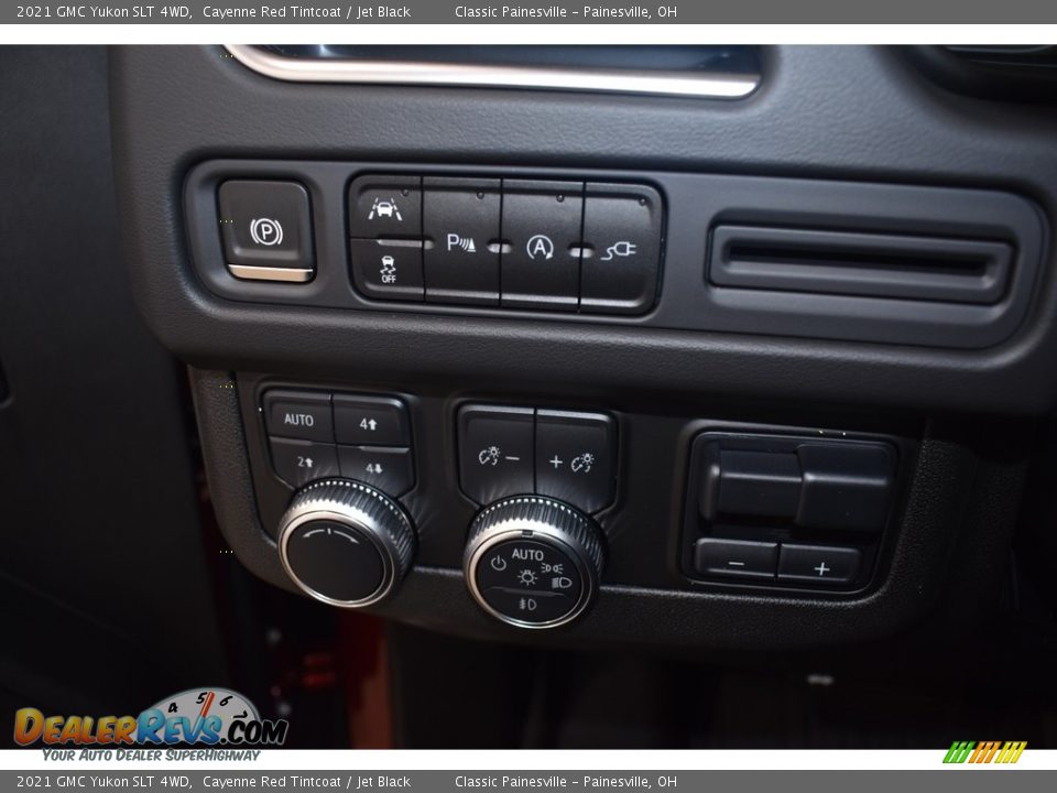 2021 GMC Yukon SLT 4WD Cayenne Red Tintcoat / Jet Black Photo #14