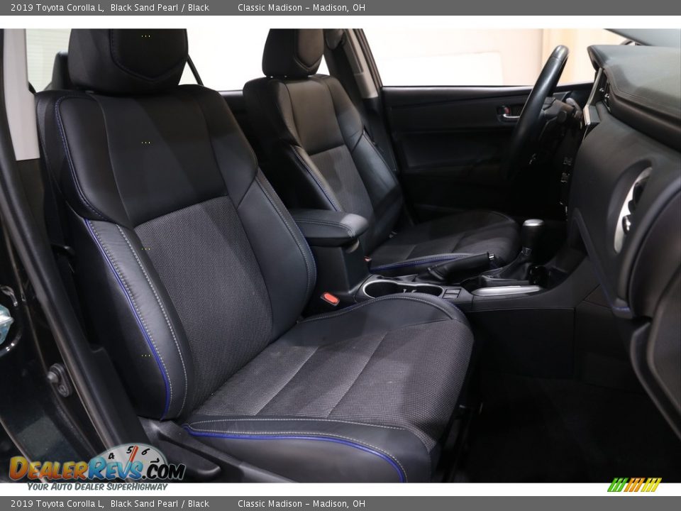 2019 Toyota Corolla L Black Sand Pearl / Black Photo #13