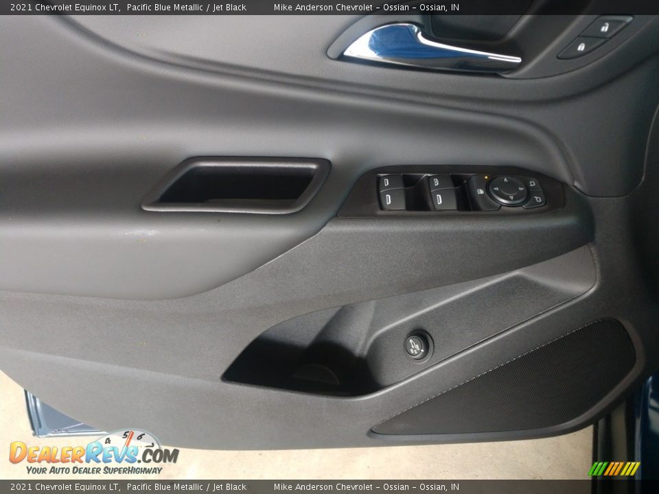 2021 Chevrolet Equinox LT Pacific Blue Metallic / Jet Black Photo #23