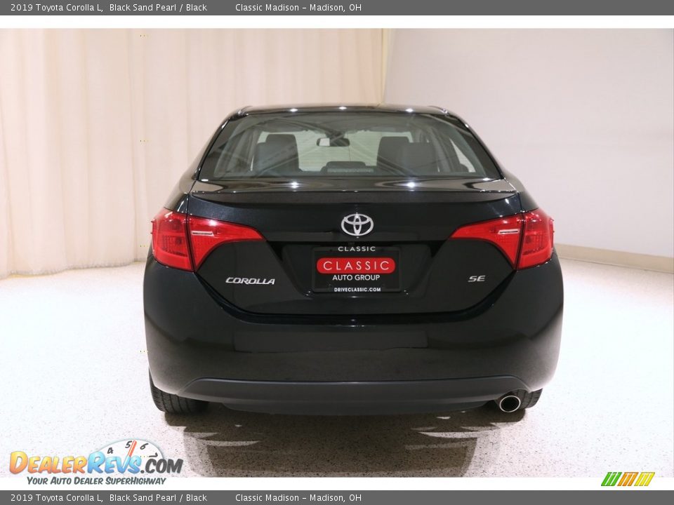 2019 Toyota Corolla L Black Sand Pearl / Black Photo #16