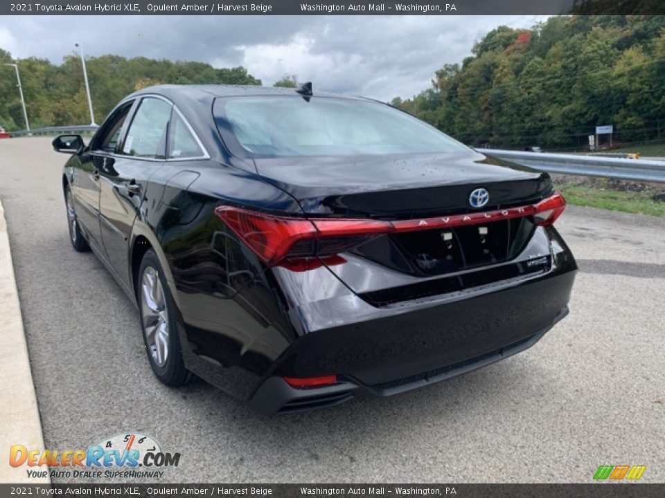 2021 Toyota Avalon Hybrid XLE Opulent Amber / Harvest Beige Photo #2