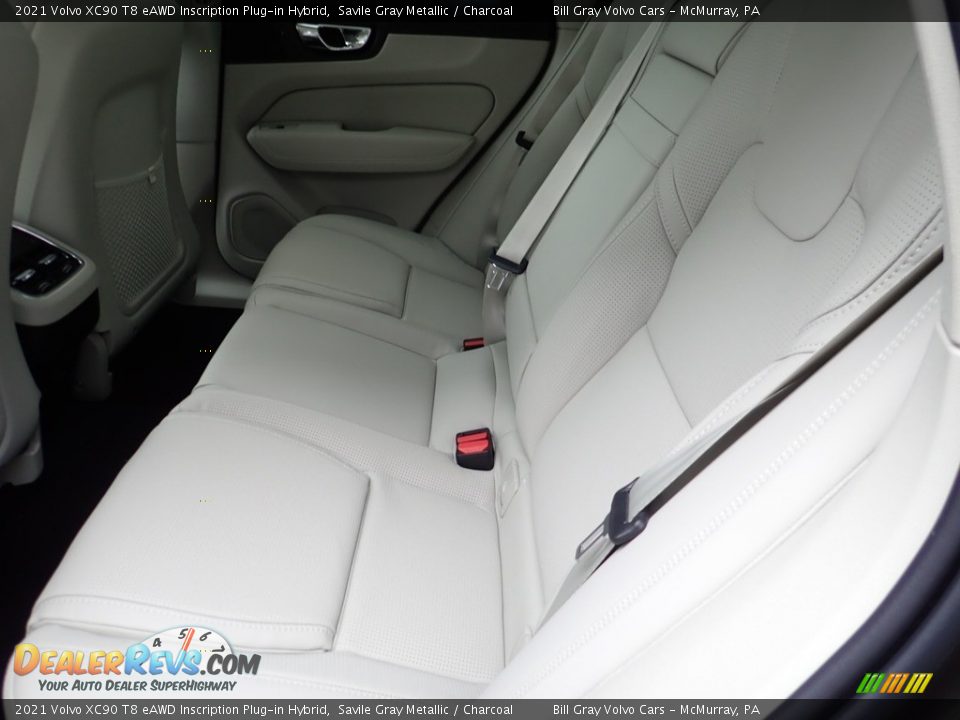 Rear Seat of 2021 Volvo XC90 T8 eAWD Inscription Plug-in Hybrid Photo #8
