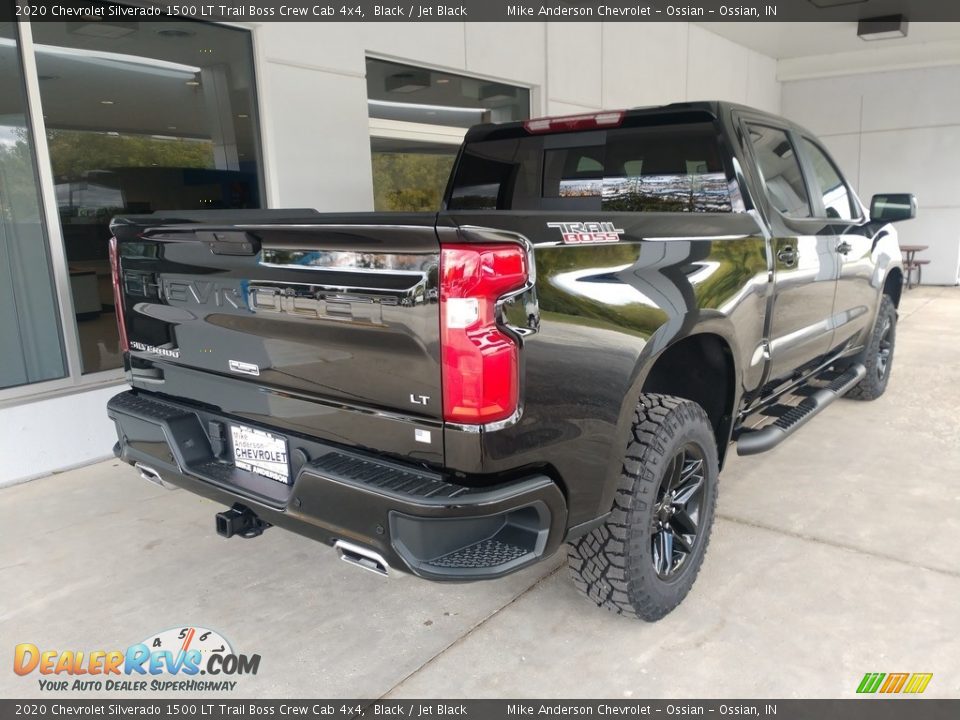 2020 Chevrolet Silverado 1500 LT Trail Boss Crew Cab 4x4 Black / Jet Black Photo #4