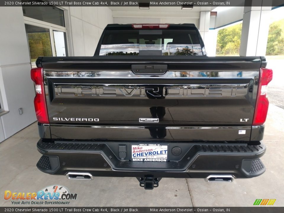 2020 Chevrolet Silverado 1500 LT Trail Boss Crew Cab 4x4 Black / Jet Black Photo #5