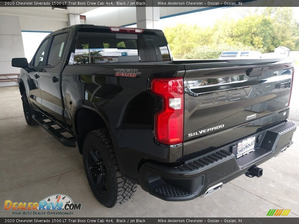 2020 Chevrolet Silverado 1500 LT Trail Boss Crew Cab 4x4 Black / Jet Black Photo #7