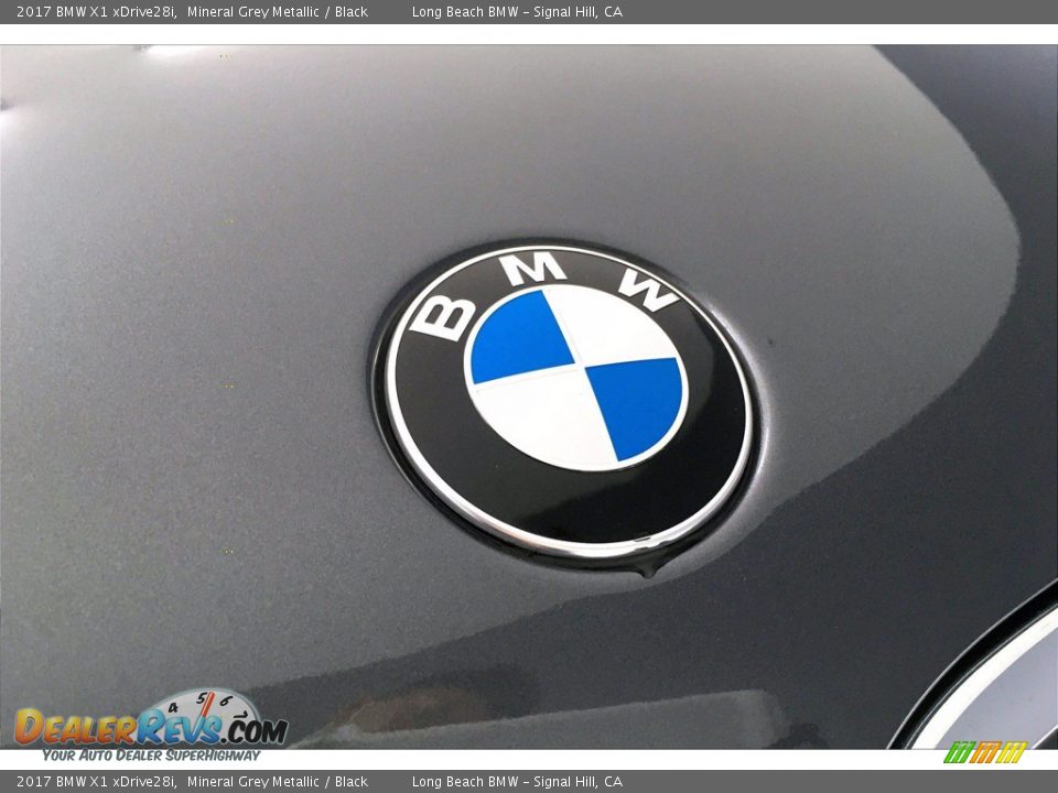 2017 BMW X1 xDrive28i Mineral Grey Metallic / Black Photo #33