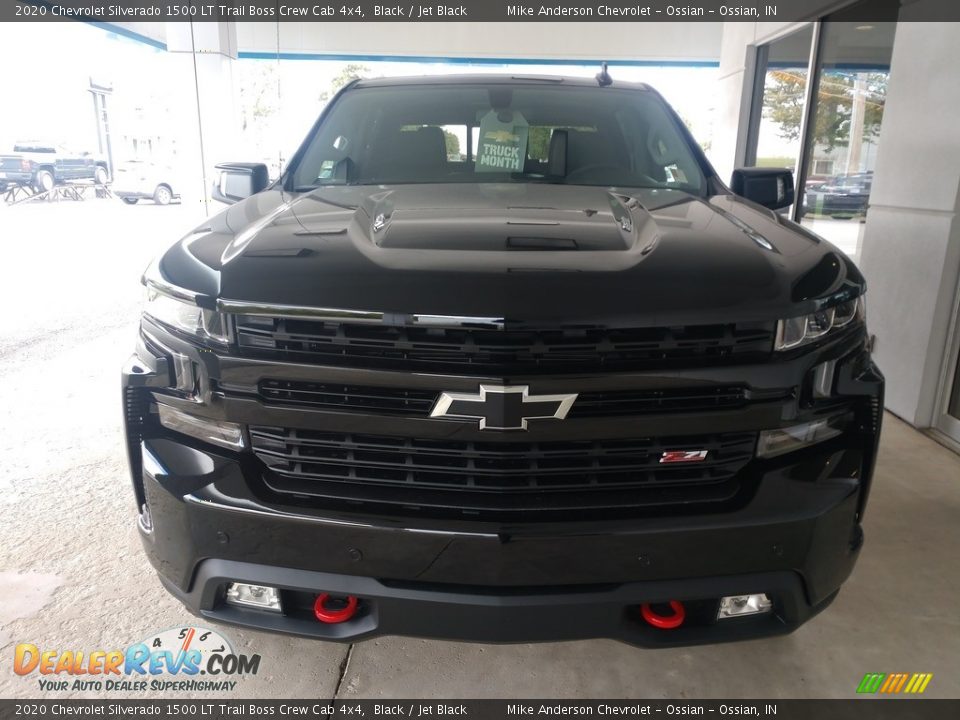 2020 Chevrolet Silverado 1500 LT Trail Boss Crew Cab 4x4 Black / Jet Black Photo #9