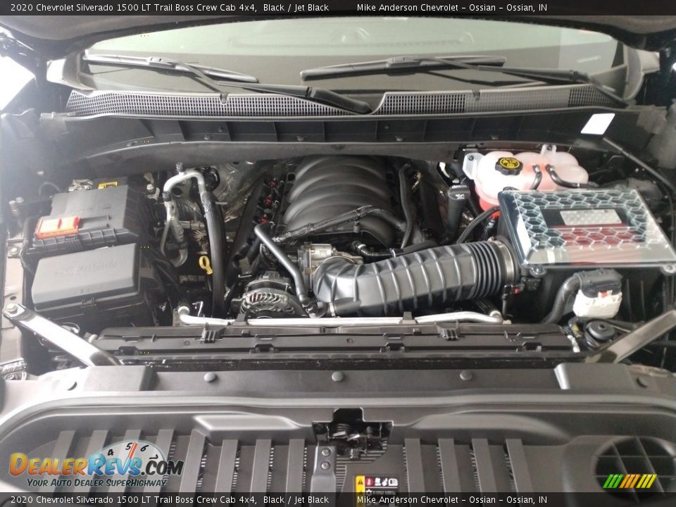 2020 Chevrolet Silverado 1500 LT Trail Boss Crew Cab 4x4 Black / Jet Black Photo #10