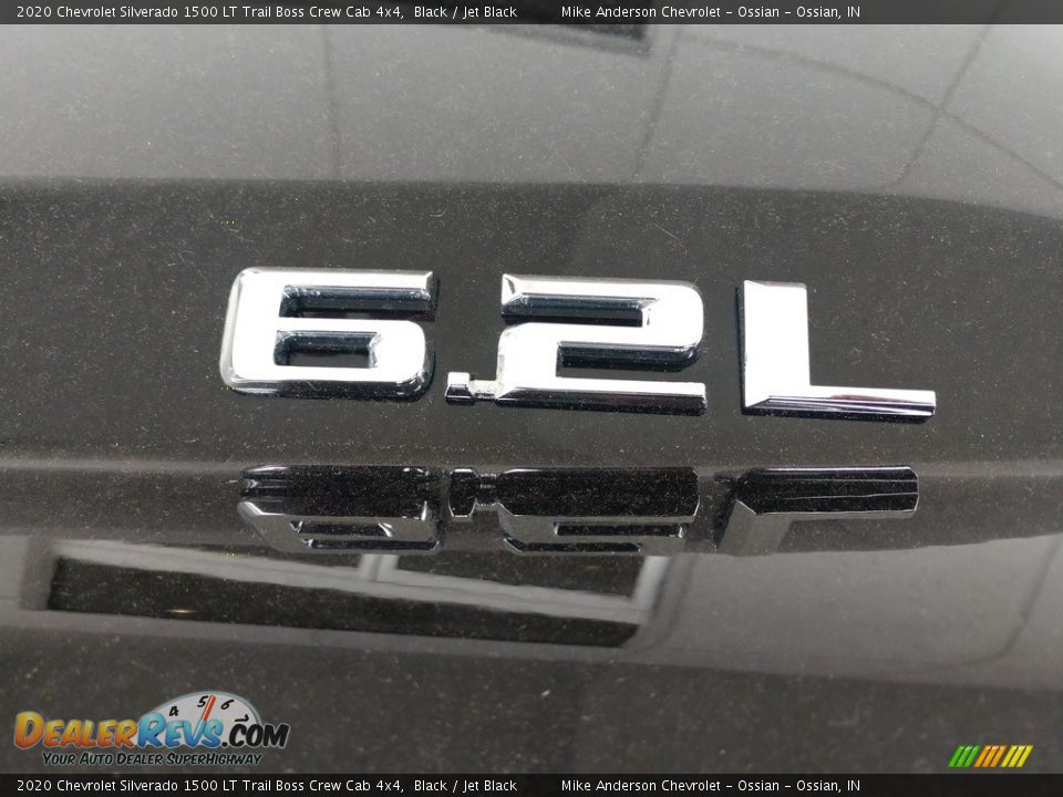 2020 Chevrolet Silverado 1500 LT Trail Boss Crew Cab 4x4 Black / Jet Black Photo #11