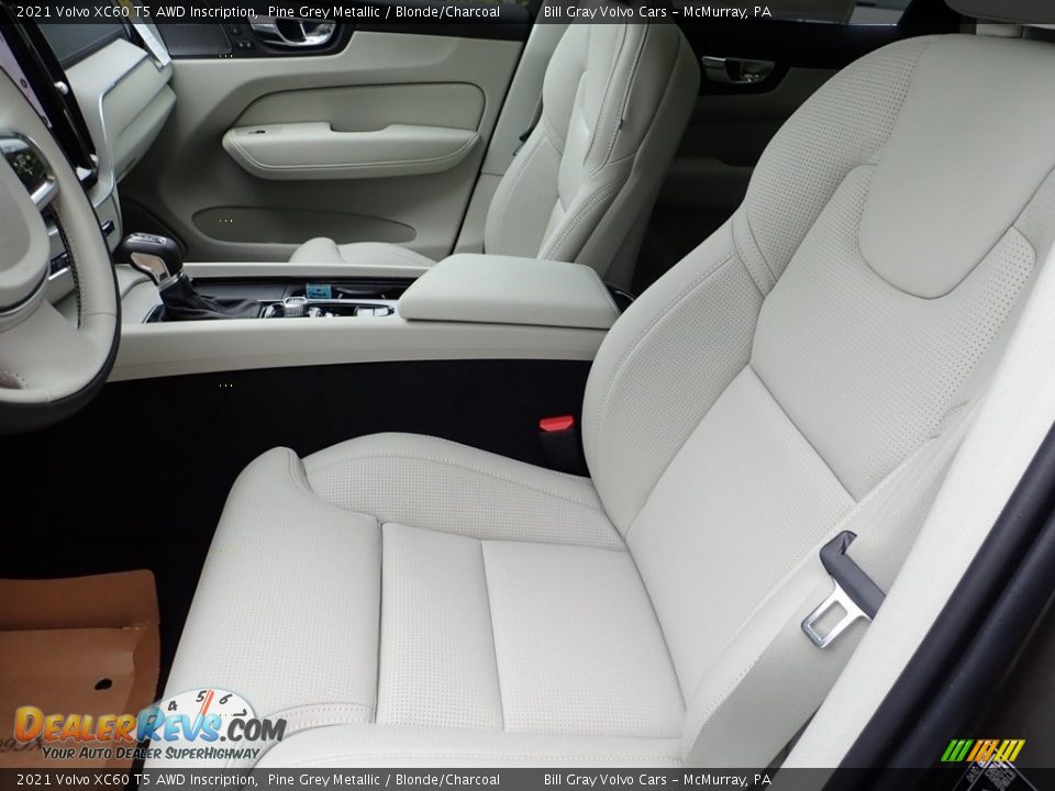 Front Seat of 2021 Volvo XC60 T5 AWD Inscription Photo #7