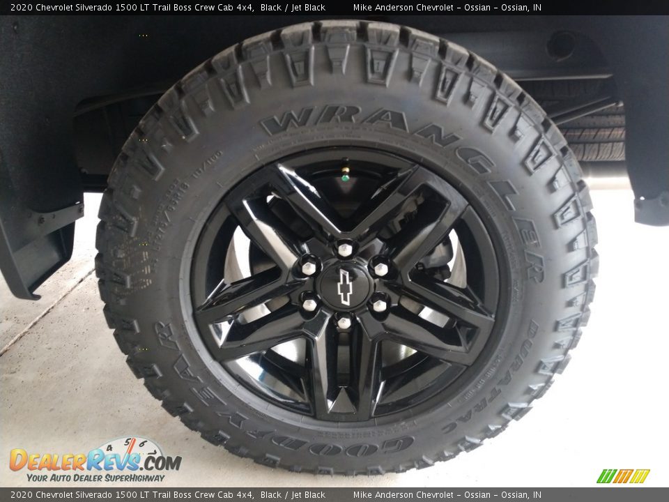 2020 Chevrolet Silverado 1500 LT Trail Boss Crew Cab 4x4 Black / Jet Black Photo #14