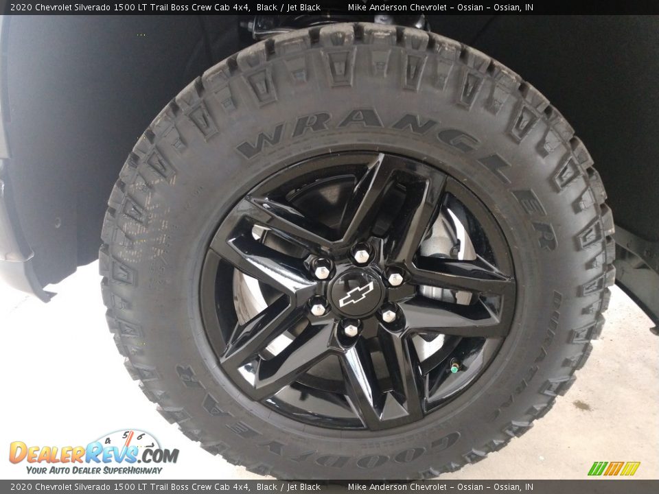 2020 Chevrolet Silverado 1500 LT Trail Boss Crew Cab 4x4 Black / Jet Black Photo #15
