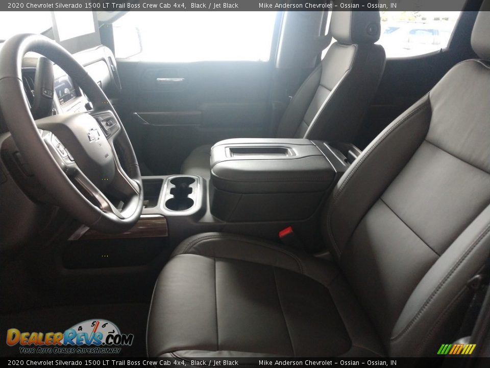 2020 Chevrolet Silverado 1500 LT Trail Boss Crew Cab 4x4 Black / Jet Black Photo #16