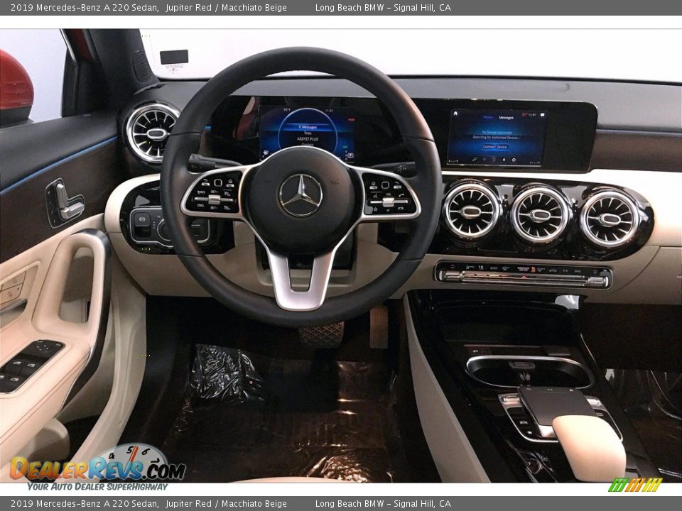 2019 Mercedes-Benz A 220 Sedan Jupiter Red / Macchiato Beige Photo #4