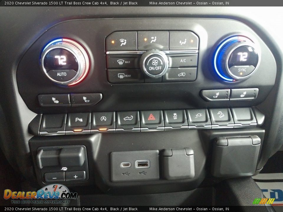 2020 Chevrolet Silverado 1500 LT Trail Boss Crew Cab 4x4 Black / Jet Black Photo #33