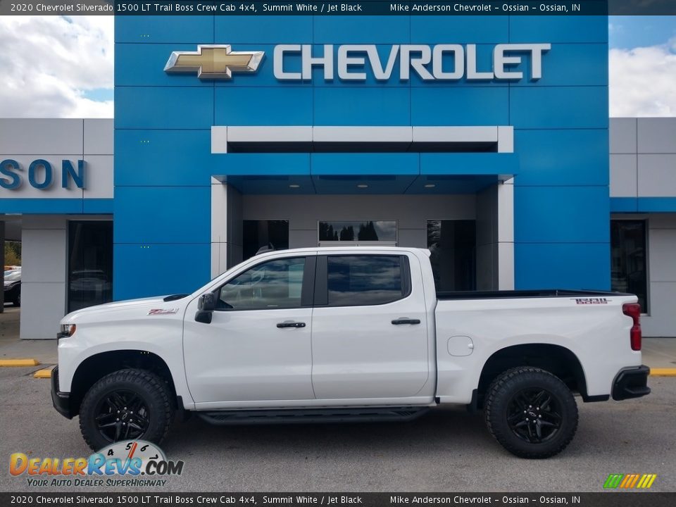 Summit White 2020 Chevrolet Silverado 1500 LT Trail Boss Crew Cab 4x4 Photo #1