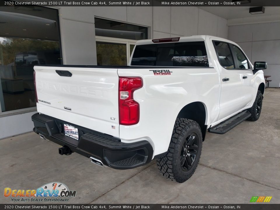 2020 Chevrolet Silverado 1500 LT Trail Boss Crew Cab 4x4 Summit White / Jet Black Photo #4