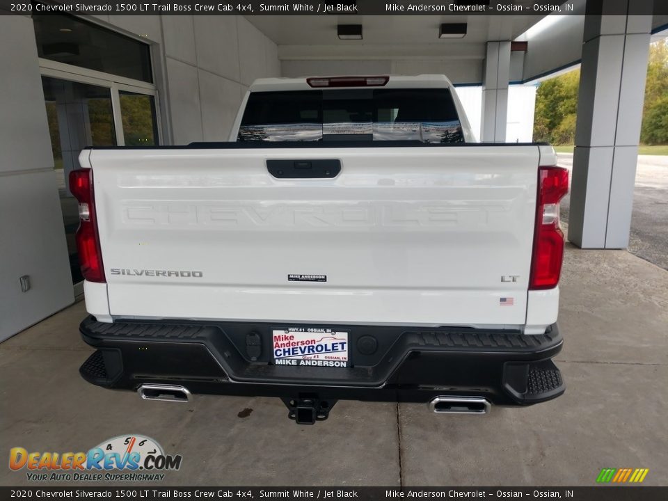 2020 Chevrolet Silverado 1500 LT Trail Boss Crew Cab 4x4 Summit White / Jet Black Photo #5