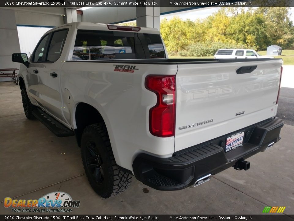 2020 Chevrolet Silverado 1500 LT Trail Boss Crew Cab 4x4 Summit White / Jet Black Photo #7