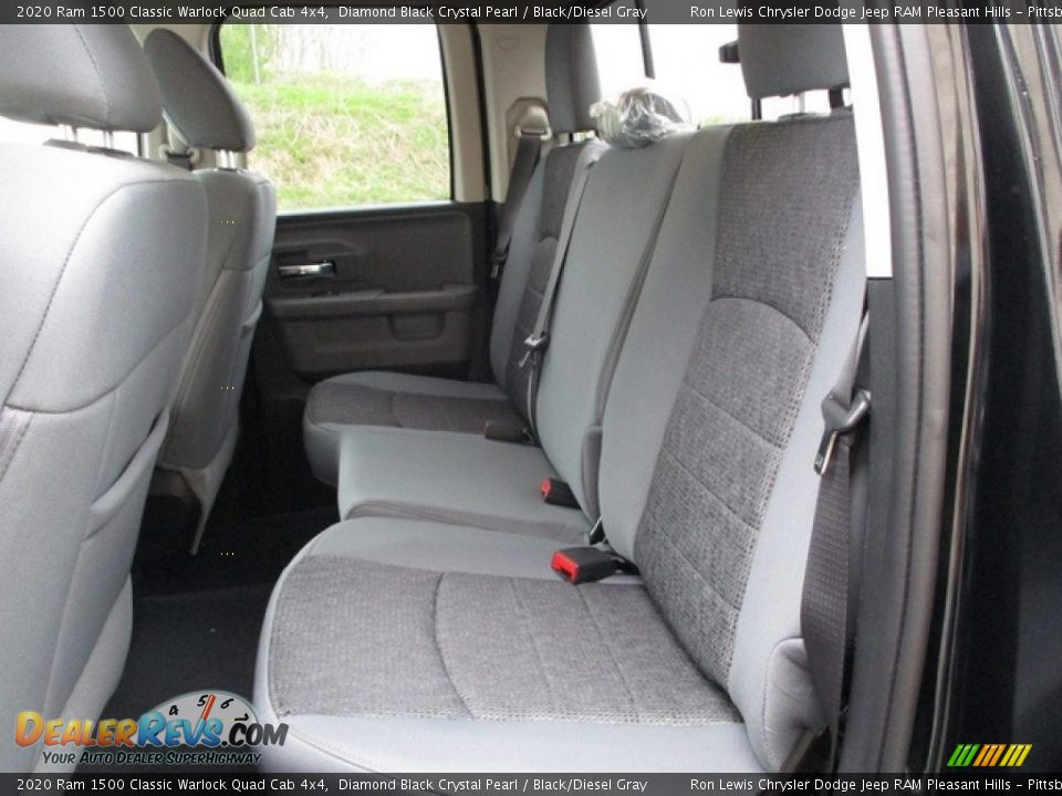 Rear Seat of 2020 Ram 1500 Classic Warlock Quad Cab 4x4 Photo #12