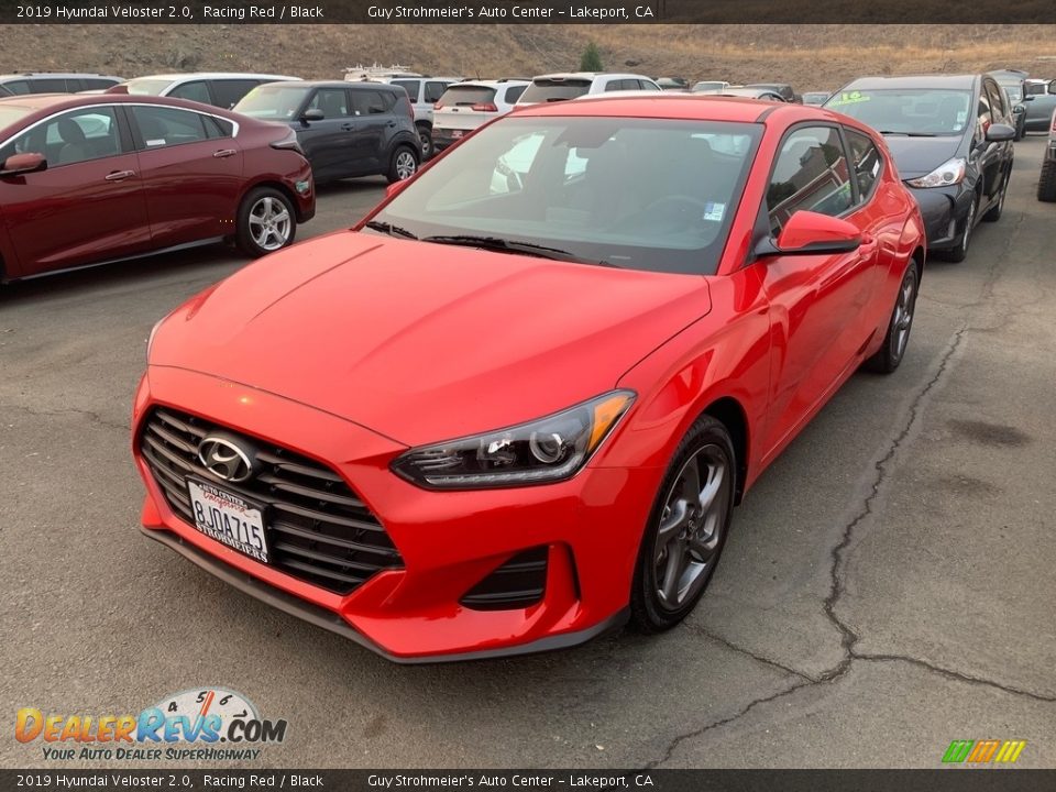 2019 Hyundai Veloster 2.0 Racing Red / Black Photo #1