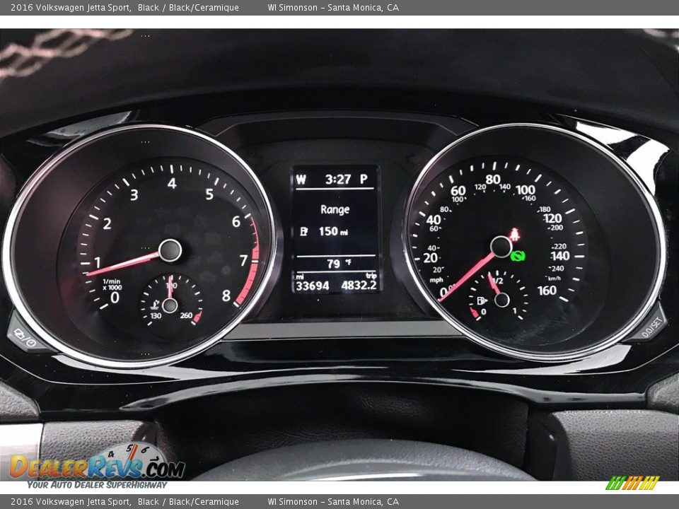 2016 Volkswagen Jetta Sport Gauges Photo #20