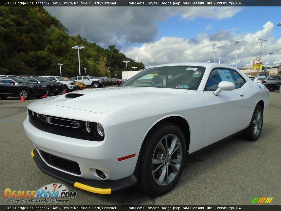 Front 3/4 View of 2020 Dodge Challenger GT AWD Photo #8