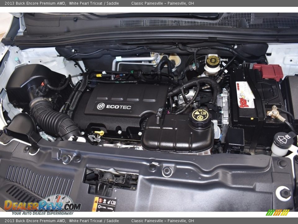2013 Buick Encore Premium AWD 1.4 Liter ECOTEC Turbocharged DOHC 16-Valve VVT 4 Cylinder Engine Photo #6