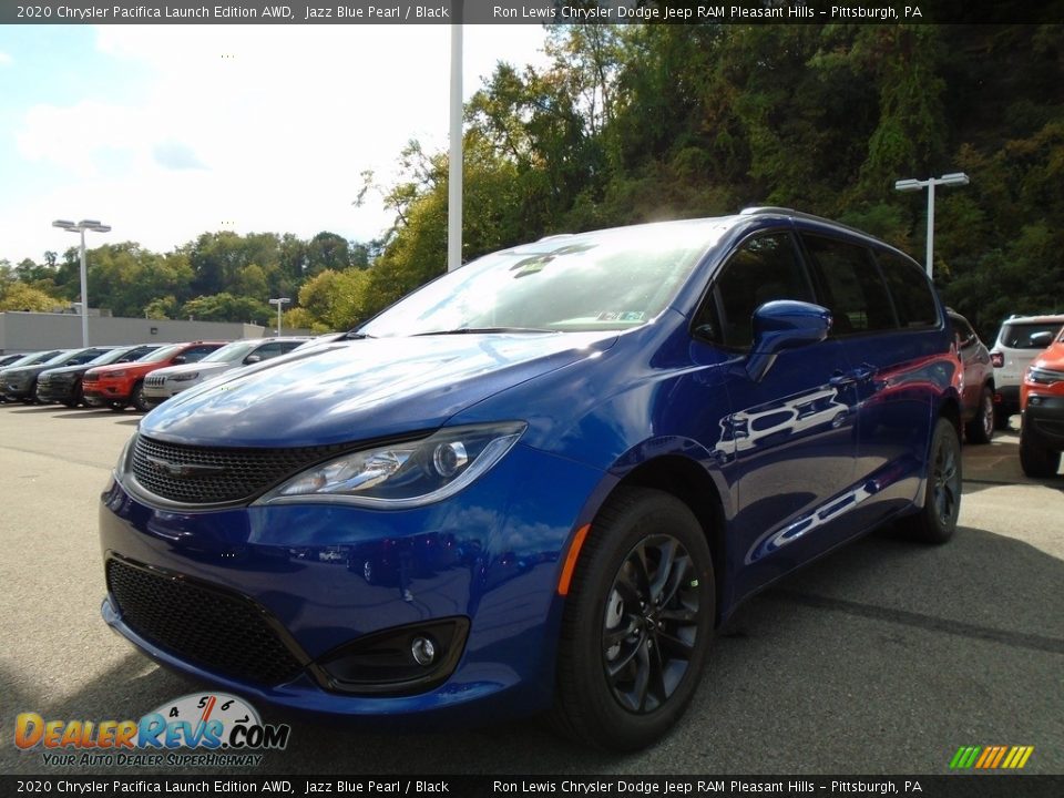 2020 Chrysler Pacifica Launch Edition AWD Jazz Blue Pearl / Black Photo #1