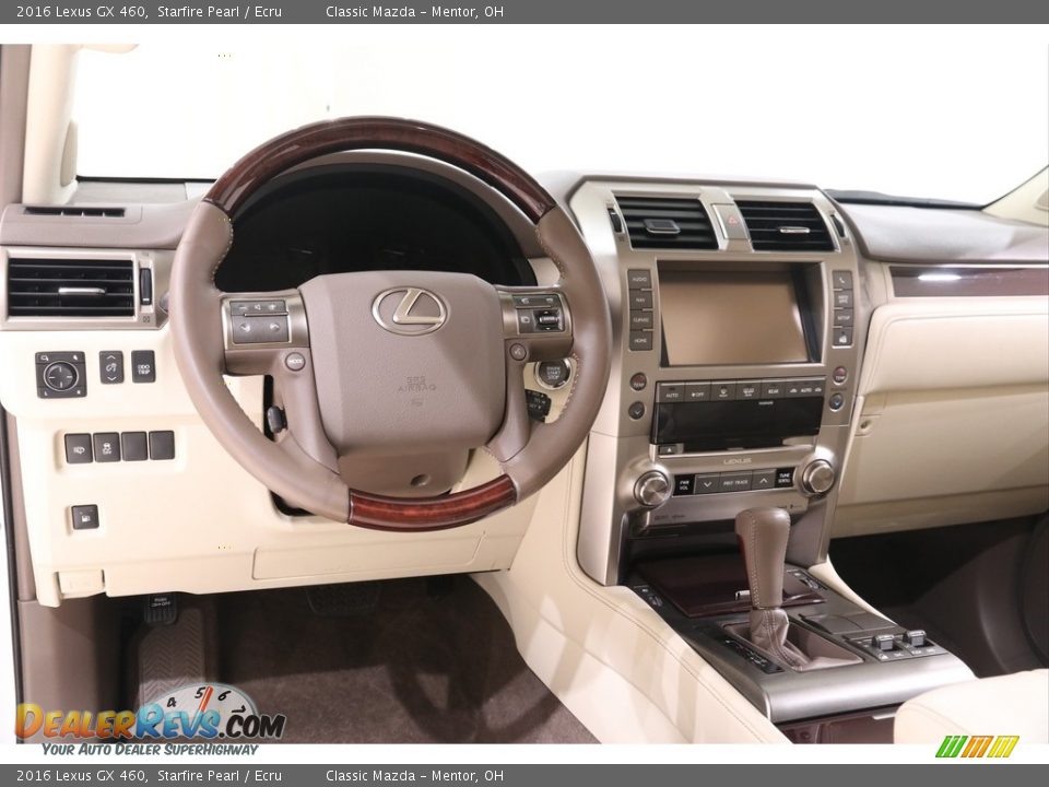 2016 Lexus GX 460 Starfire Pearl / Ecru Photo #6