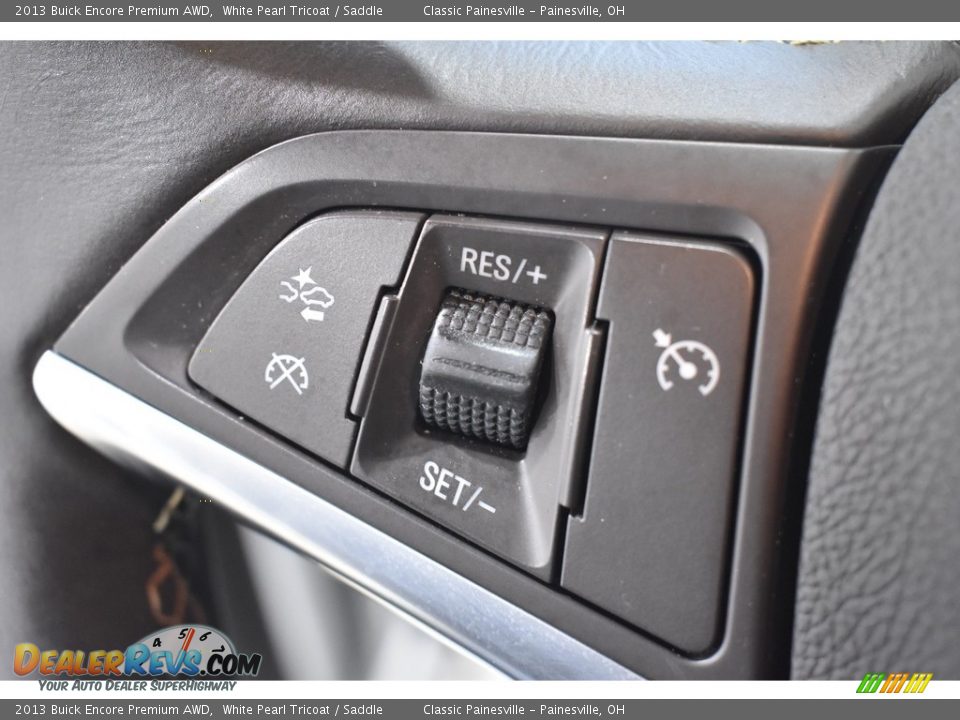 2013 Buick Encore Premium AWD Steering Wheel Photo #14