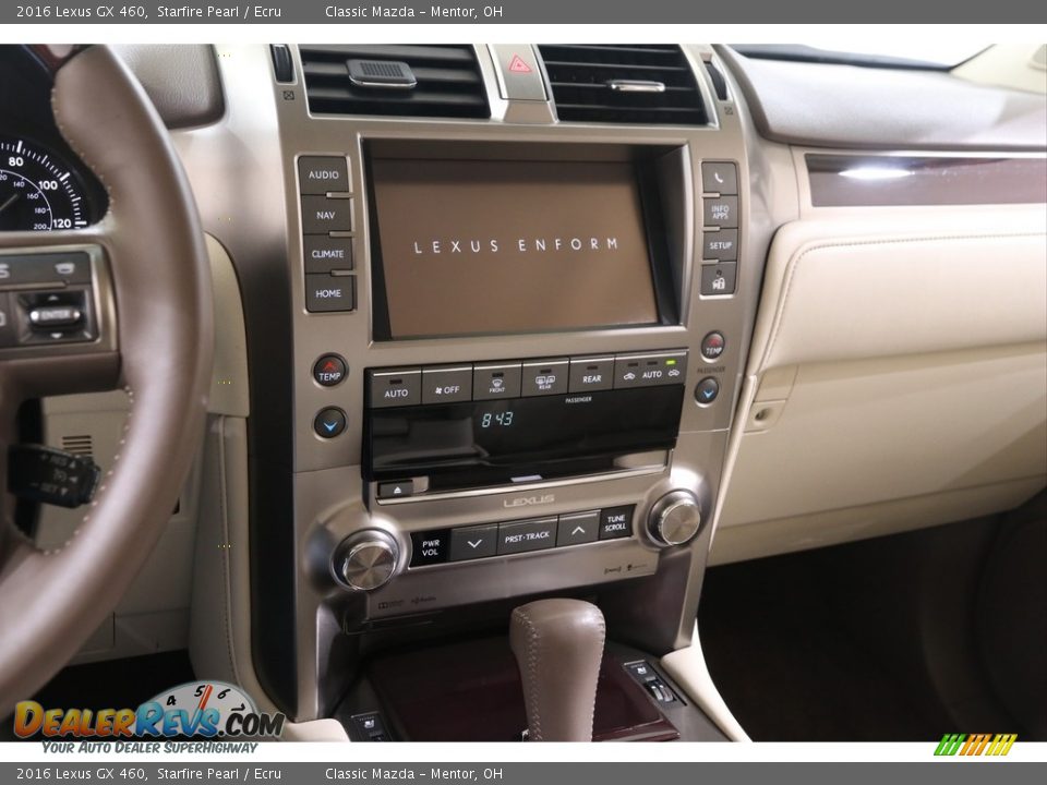 2016 Lexus GX 460 Starfire Pearl / Ecru Photo #10