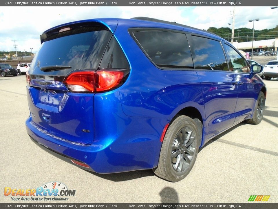 2020 Chrysler Pacifica Launch Edition AWD Jazz Blue Pearl / Black Photo #5