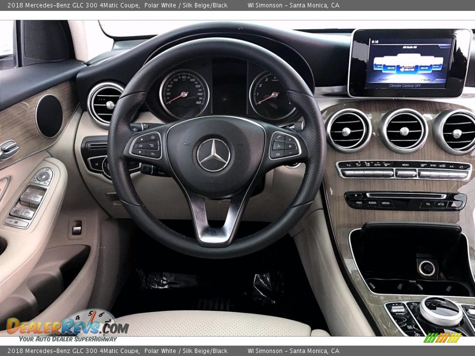 Dashboard of 2018 Mercedes-Benz GLC 300 4Matic Coupe Photo #4