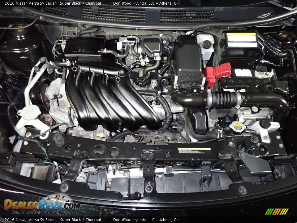 2016 Nissan Versa SV Sedan 1.6 Liter DOHC 16-Valve CVTCS 4 Cylinder Engine Photo #6