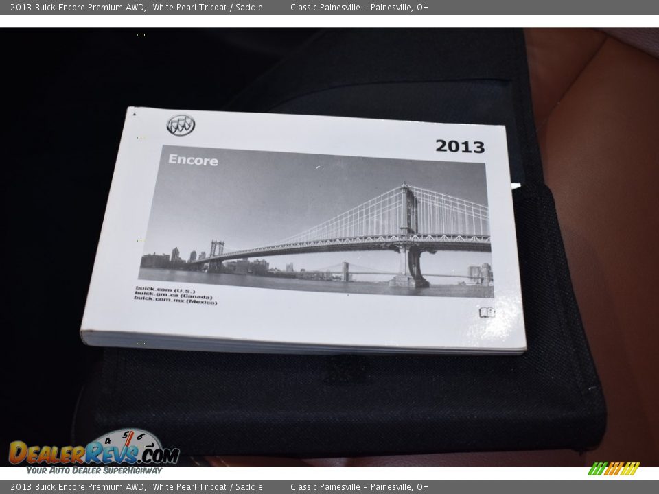 Books/Manuals of 2013 Buick Encore Premium AWD Photo #16