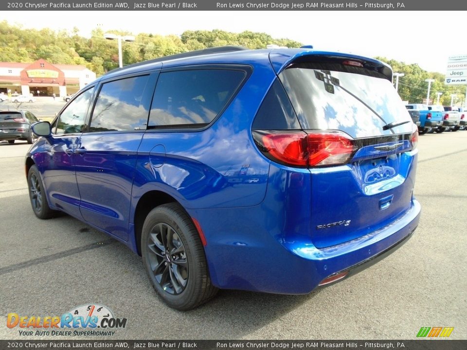 2020 Chrysler Pacifica Launch Edition AWD Jazz Blue Pearl / Black Photo #8