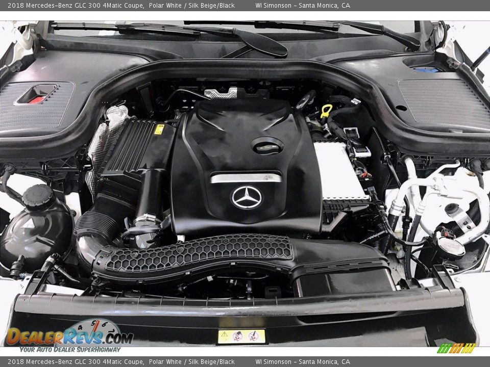 2018 Mercedes-Benz GLC 300 4Matic Coupe 2.0 Liter Turbocharged DOHC 16-Valve VVT 4 Cylinder Engine Photo #9