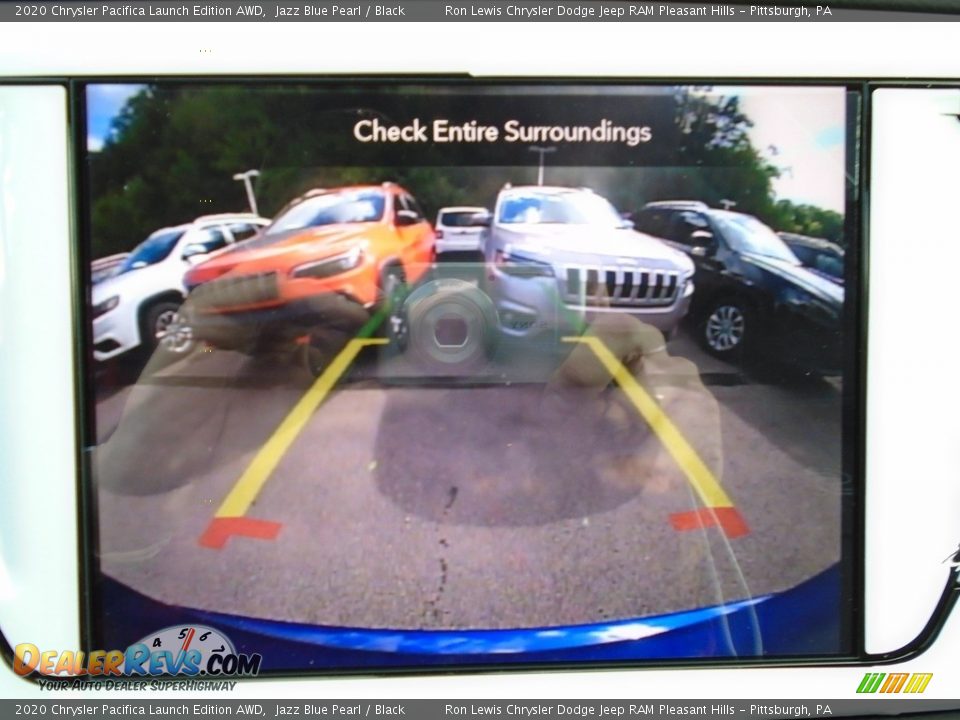 2020 Chrysler Pacifica Launch Edition AWD Jazz Blue Pearl / Black Photo #16